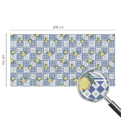 Citrom minta Üvegfólia ablakra