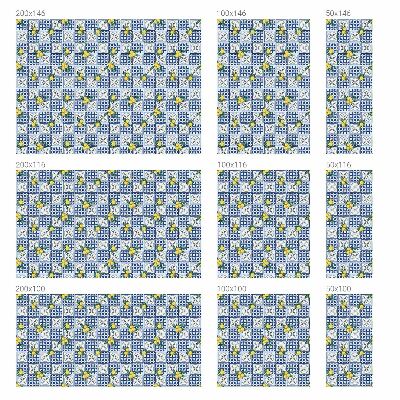 Citrom minta Üvegfólia ablakra