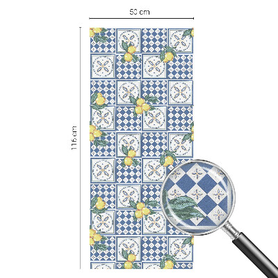 Citrom minta Üvegfólia ablakra