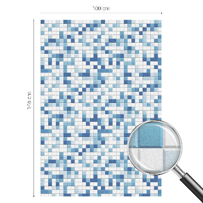 Csempejáték Öntapadós üvegfólia vitrázs mintával