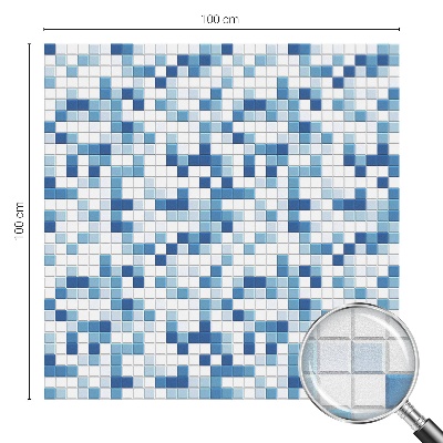 Csempejáték Öntapadós üvegfólia vitrázs mintával