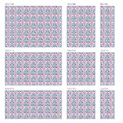 Virágszimmetria Öntapadós ablakfólia ólomüveg mintával