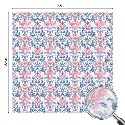 Virágszimmetria Öntapadós ablakfólia ólomüveg mintával