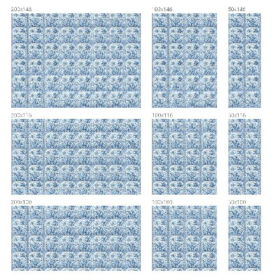 Trópusi táj Üvegfólia ablakra