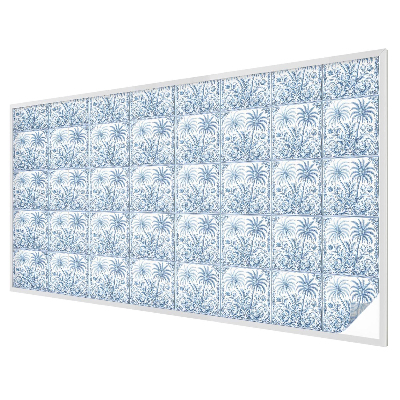 Trópusi táj Üvegfólia ablakra