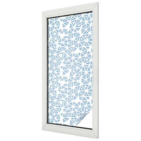 Geometriai minták Belátásgátló fólia ablakra