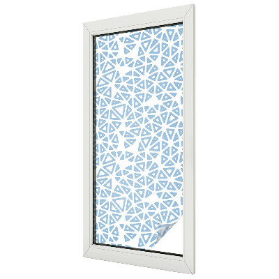 Geometriai minták Belátásgátló fólia ablakra