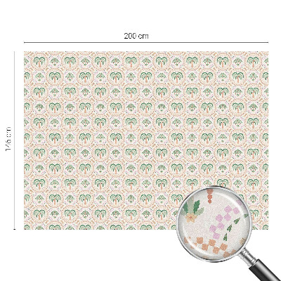 Egzotikus pálmafák Ablaküveg fólia belátásgátló