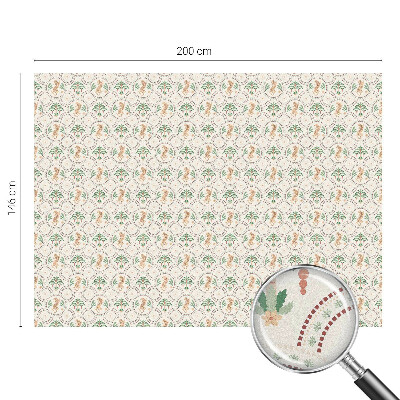 Pálmaleopárd Öntapadós üvegfólia vitrázs mintával