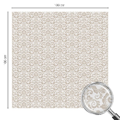 Dekoratív elegancia Öntapadós üvegfólia vitrázs mintával