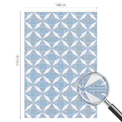 Geometriai labirintusok Öntapadós ablakfólia ólomüveg mintával