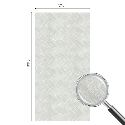 Szürke halszálka Belátásgátló fólia ablakra