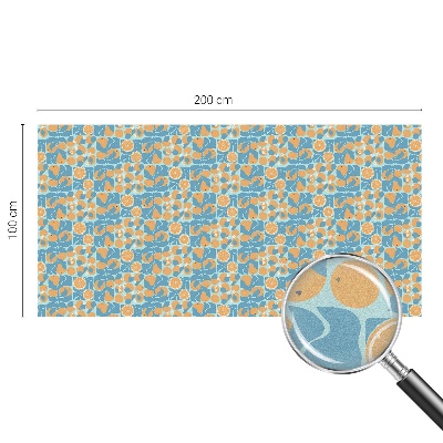 Halas citrusfélék Üvegfólia ablakra