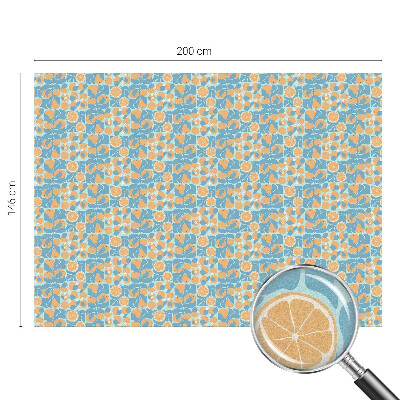 Halas citrusfélék Üvegfólia ablakra