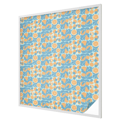 Halas citrusfélék Üvegfólia ablakra