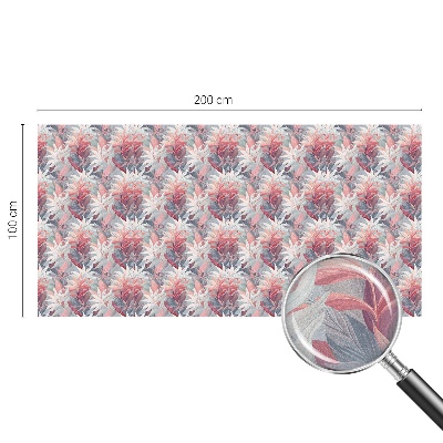 Viráglevelek Ablaküveg fólia belátásgátló