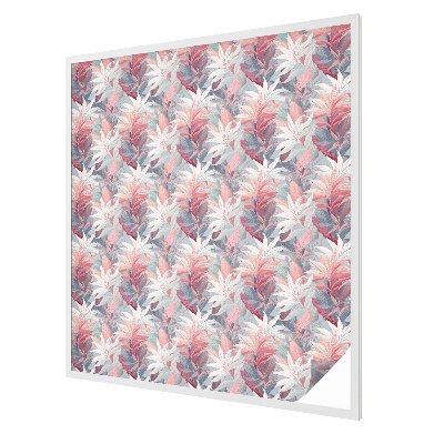 Viráglevelek Ablaküveg fólia belátásgátló