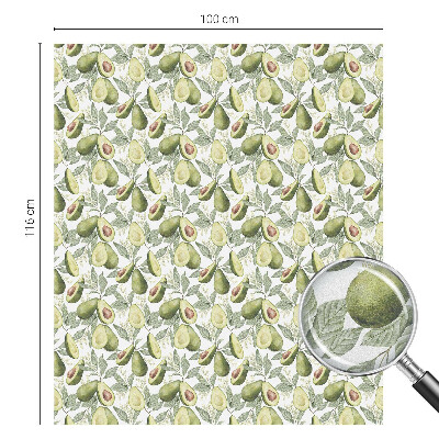 Avokádó levelek Belátásgátló fólia ablakra