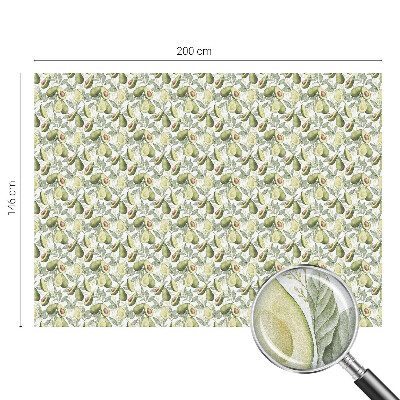 Avokádó levelek Belátásgátló fólia ablakra