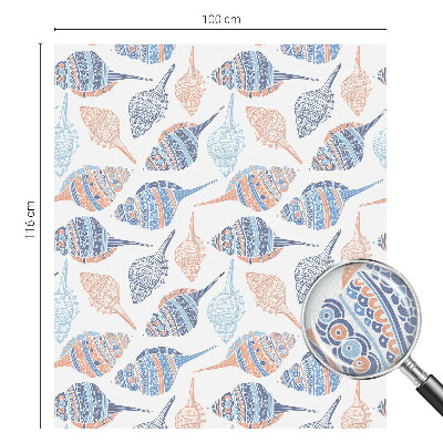 Tengeri kagylók Üvegfólia ablakra