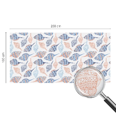 Tengeri kagylók Üvegfólia ablakra