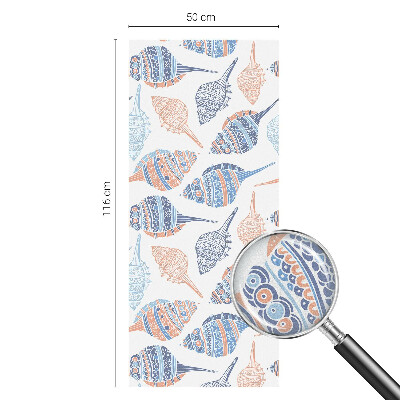 Tengeri kagylók Üvegfólia ablakra