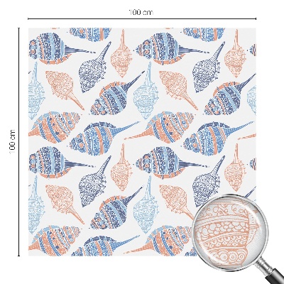 Tengeri kagylók Üvegfólia ablakra