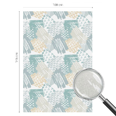 Absztrakt mozaik Belátásgátló fólia ablakra