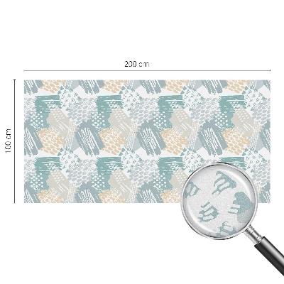 Absztrakt mozaik Belátásgátló fólia ablakra