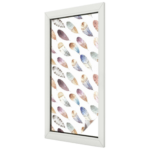 Bohém tollak Öntapadós üvegfólia vitrázs mintával