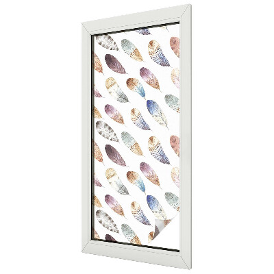 Bohém tollak Öntapadós üvegfólia vitrázs mintával