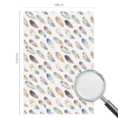 Bohém tollak Öntapadós üvegfólia vitrázs mintával