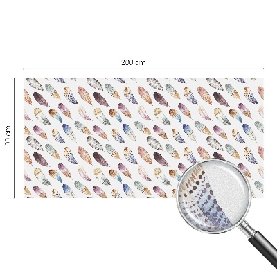 Bohém tollak Öntapadós üvegfólia vitrázs mintával