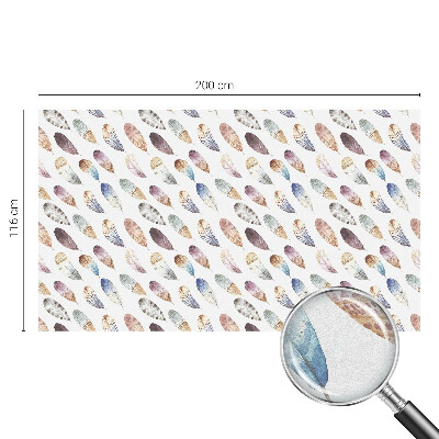 Bohém tollak Öntapadós üvegfólia vitrázs mintával