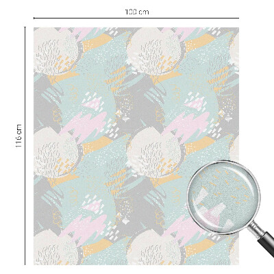 Absztrakt harmónia Belátásgátló fólia ablakra