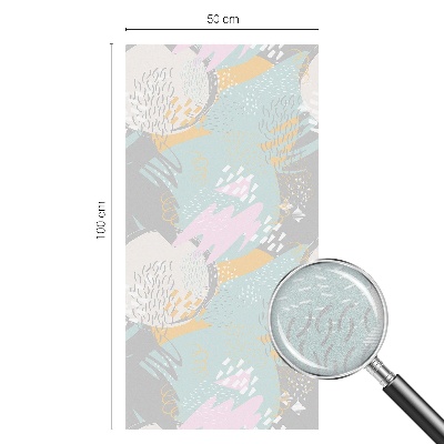 Absztrakt harmónia Belátásgátló fólia ablakra