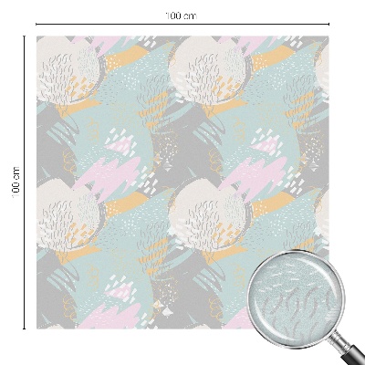 Absztrakt harmónia Belátásgátló fólia ablakra