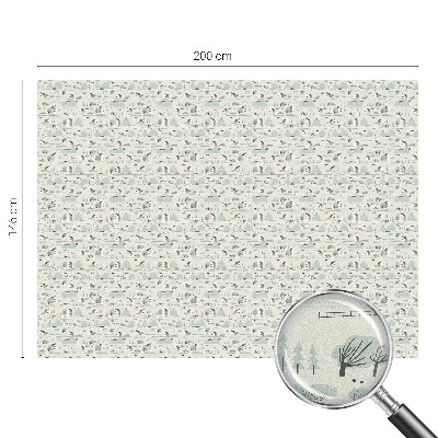 Egy idilli falu Ablaküveg fólia belátásgátló