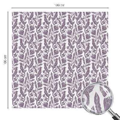 Népi motívumok Üvegfólia ablakra