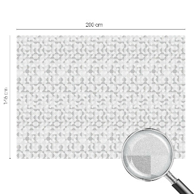 Geometriai minták Belátásgátló fólia ablakra