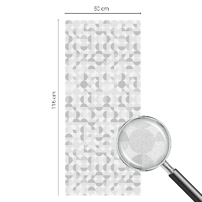 Geometriai minták Belátásgátló fólia ablakra