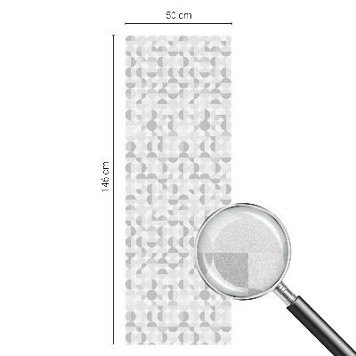 Geometriai minták Belátásgátló fólia ablakra