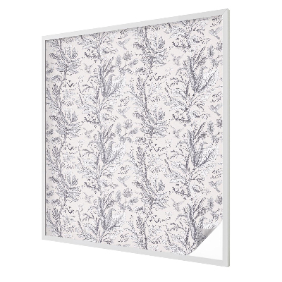 Levelek és pillangók Ablaküveg fólia belátásgátló