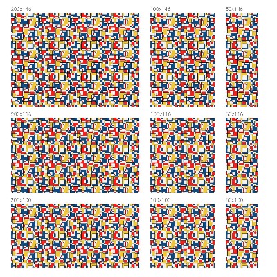 Geometriai alakzatok Öntapadós üvegfólia vitrázs mintával