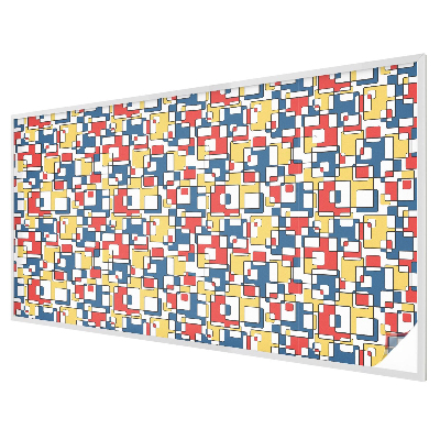 Geometriai alakzatok Öntapadós üvegfólia vitrázs mintával