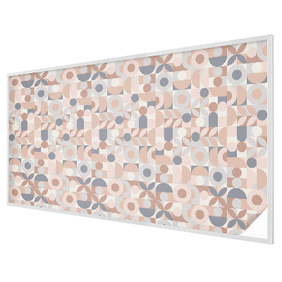 Absztrakt mozaik Öntapadós ablakfólia ólomüveg mintával