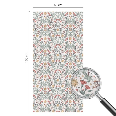 Rókalevelek Belátásgátló fólia ablakra