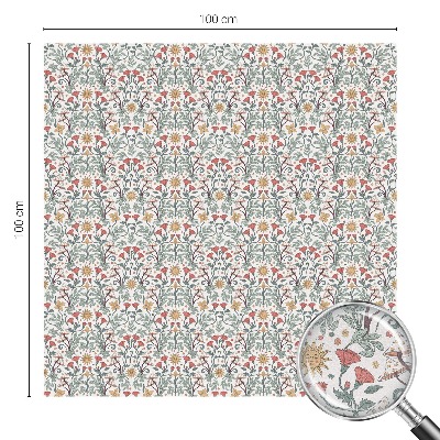 Rókalevelek Belátásgátló fólia ablakra