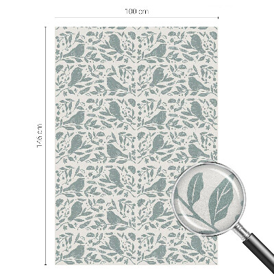 Madár motívum Üvegfólia ablakra