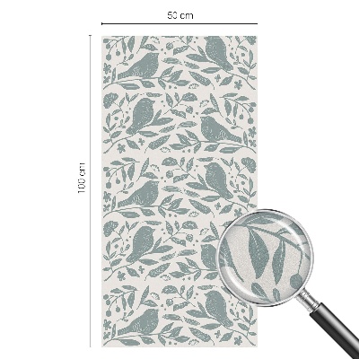 Madár motívum Üvegfólia ablakra